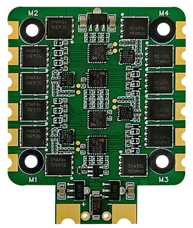 ESC регулятор оборотов 50A 4in1 4-6S - Уран-1