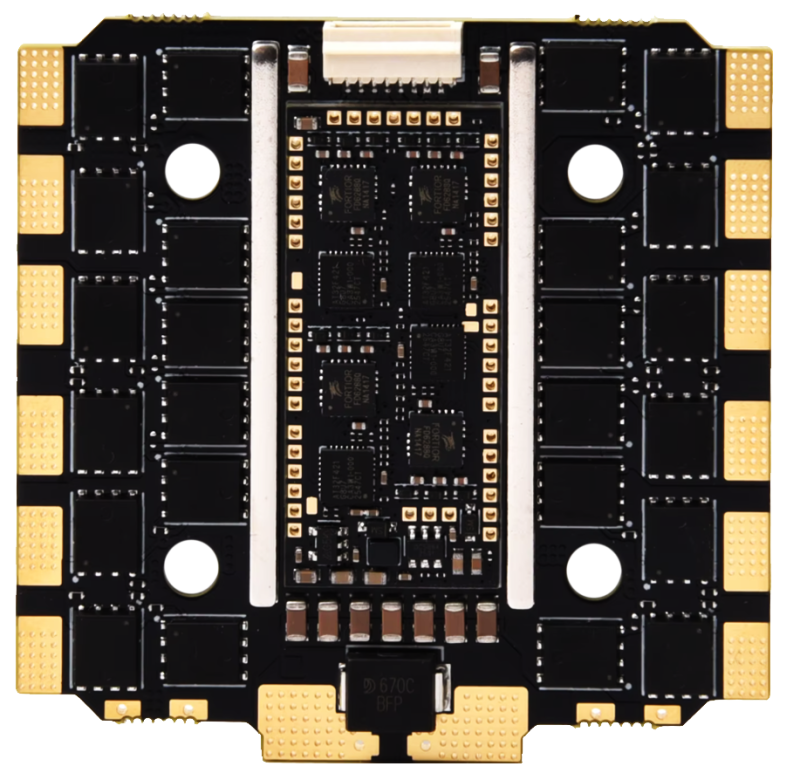 Регулятор оборотов 100A 3-8S BLHELI_S AM32 4IN1 ESC 